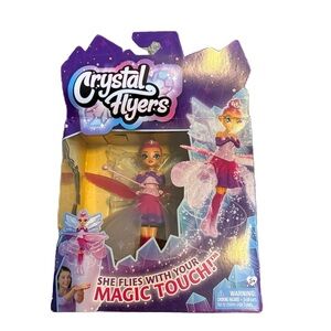 Crystal Flyers Magical Flying Doll with Crystal Wings NEW Magic Touch Fairy